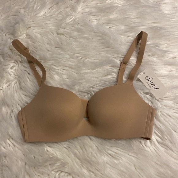Soma Other - SOMA LIFTING DEMI BRA BRAND NEW SIZE 32A COLOR SOFT TAN